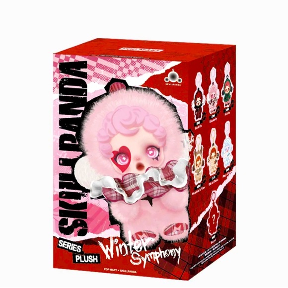 Skull Panda Winter Symphony Plush